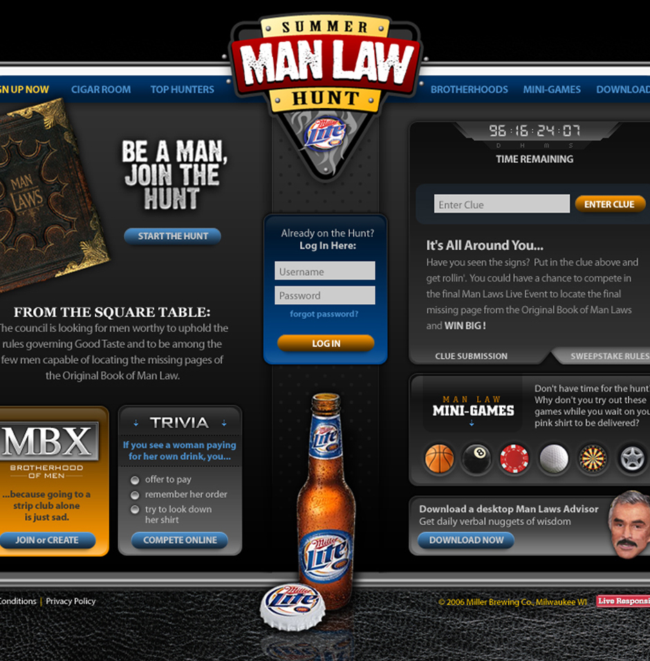 Miller Man Law Game