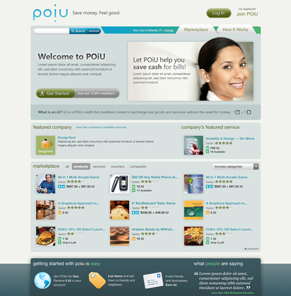 Poiu Website